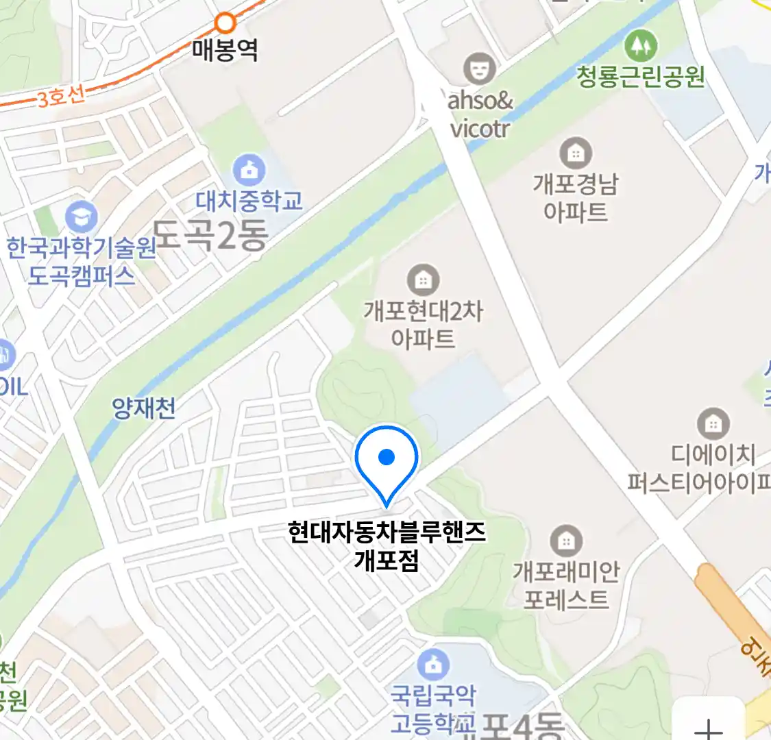 현대자동차블루핸즈 개포점