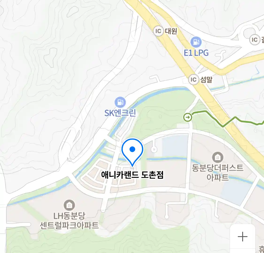 애니카랜드 도촌점