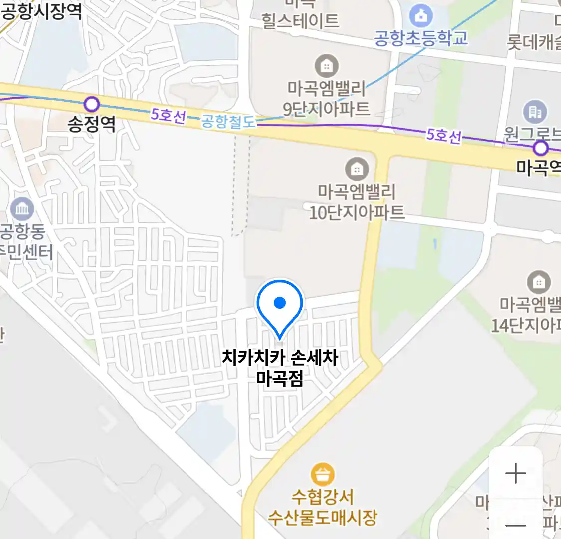 치카치카 손세차 마곡점