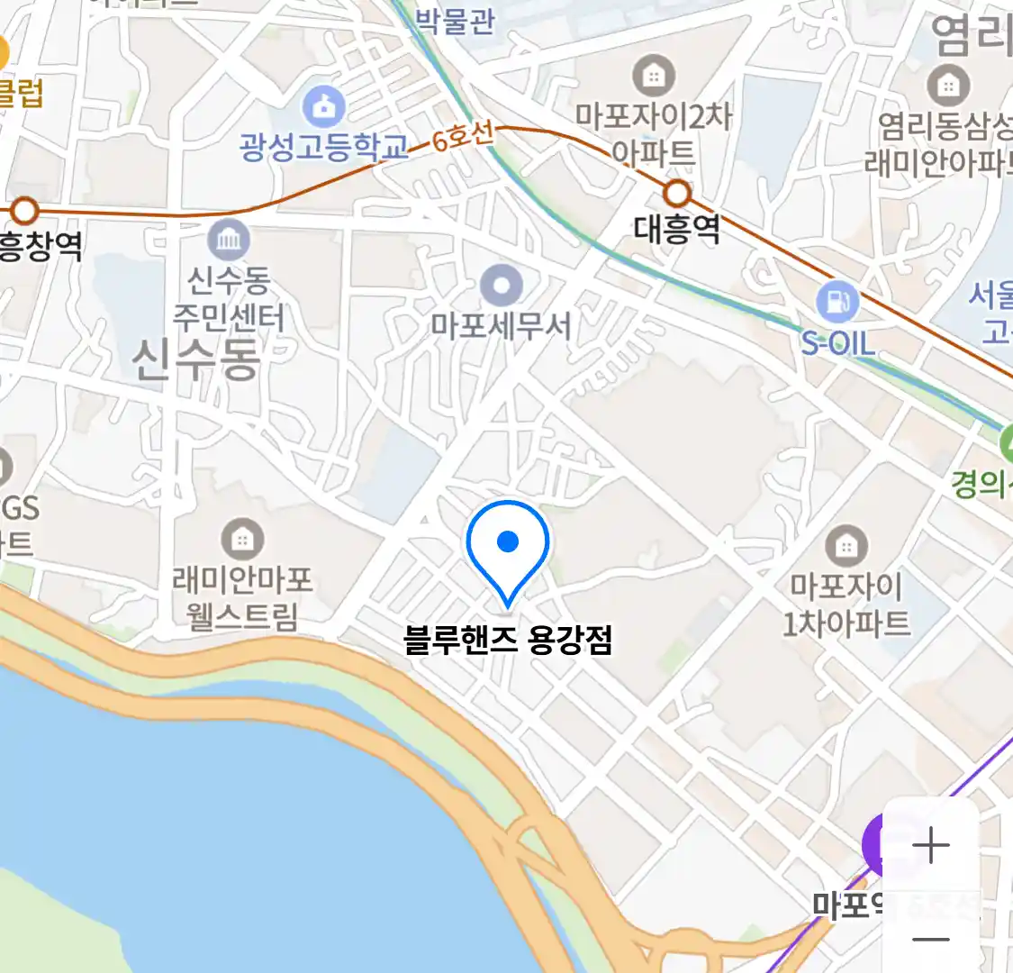 블루핸즈 용강점