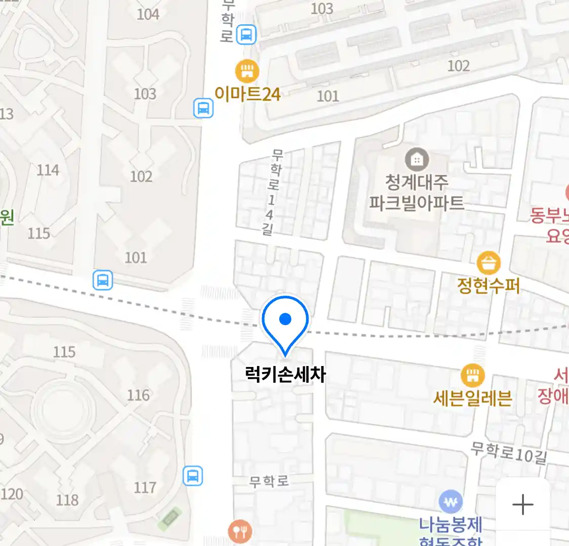 럭키손세차