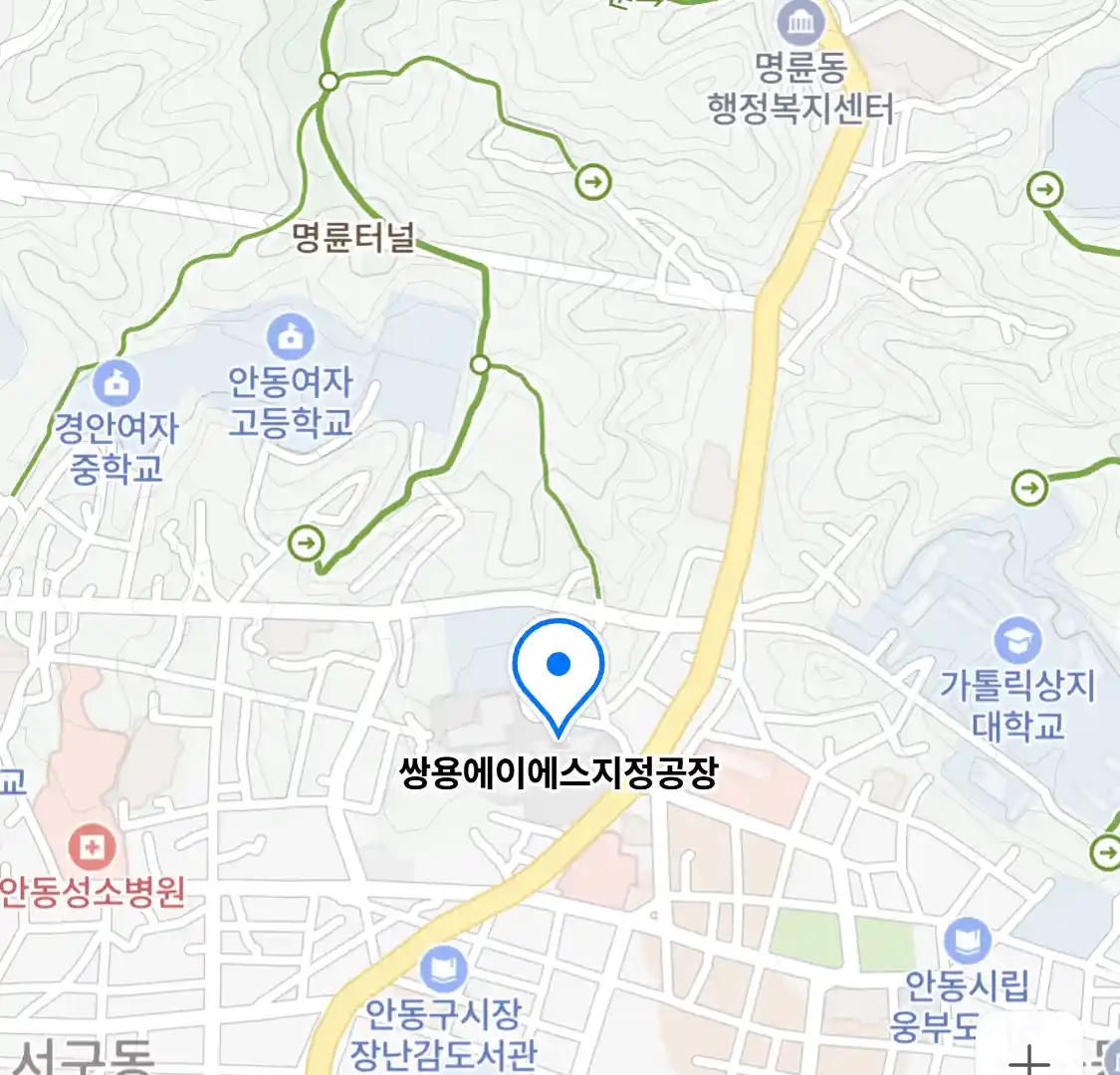 쌍용에이에스지정공장
