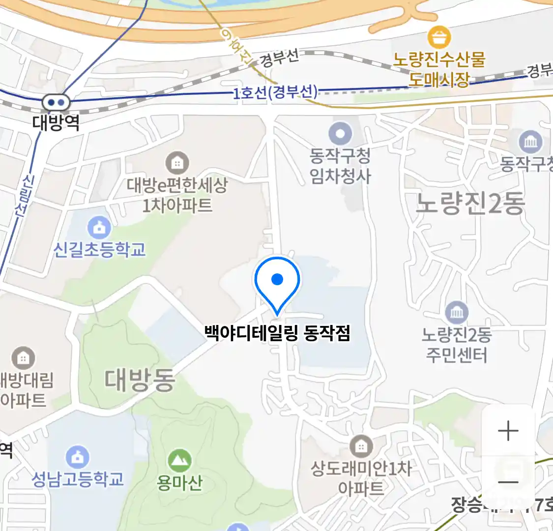 백야디테일링 동작점