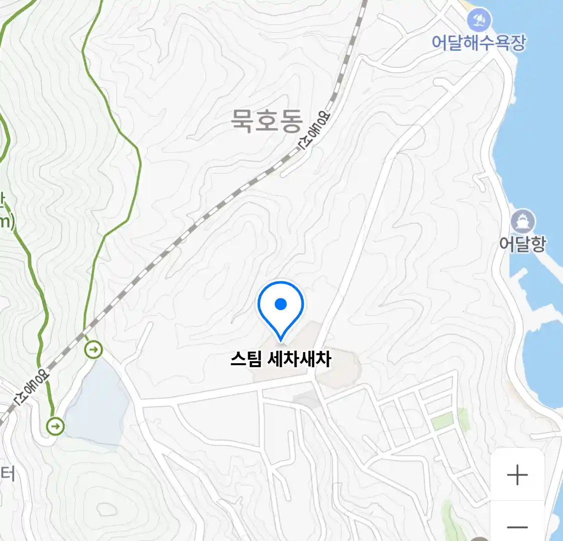 스팀 세차새차