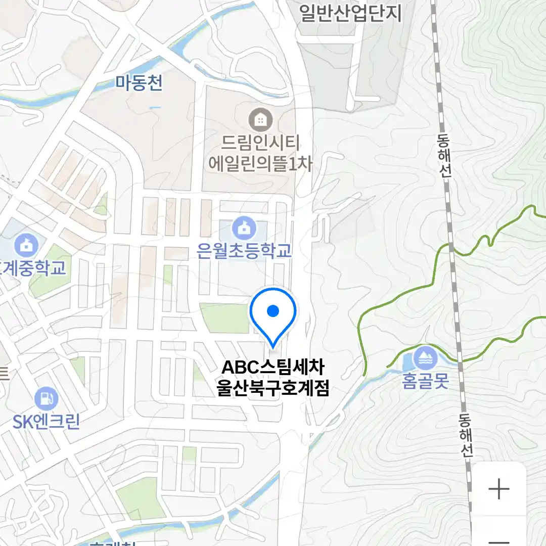 ABC스팀세차 울산북구호계점 위치