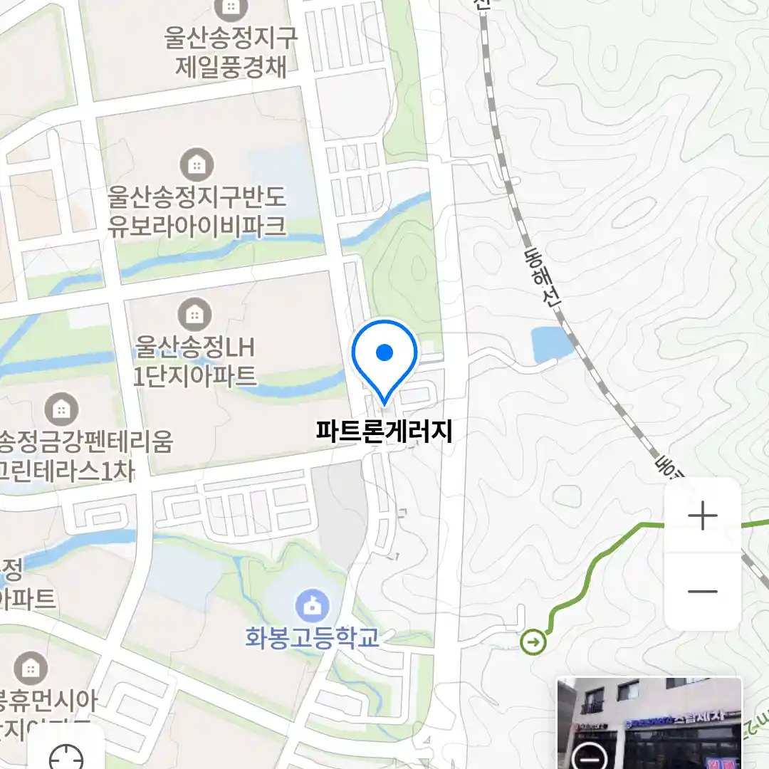 파트론게러지 위치