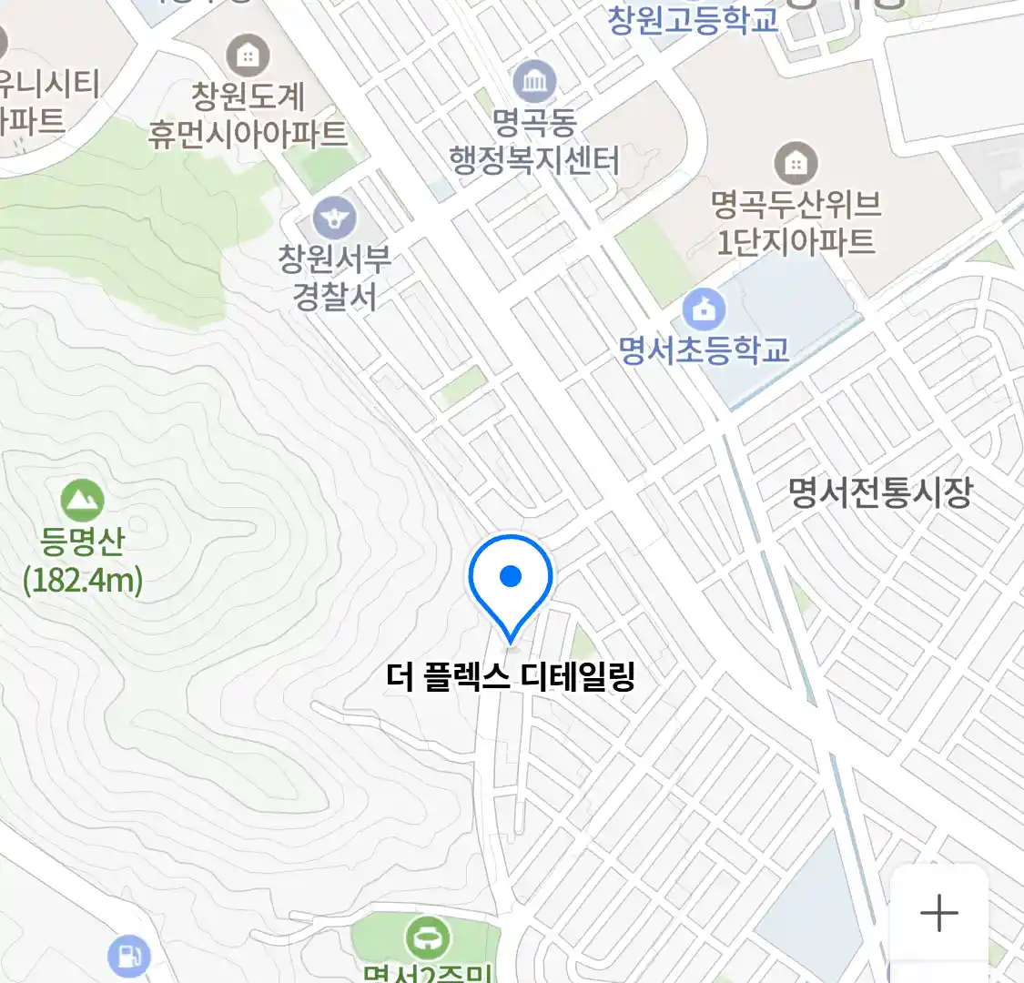 더 플렉스 디테일링 위치