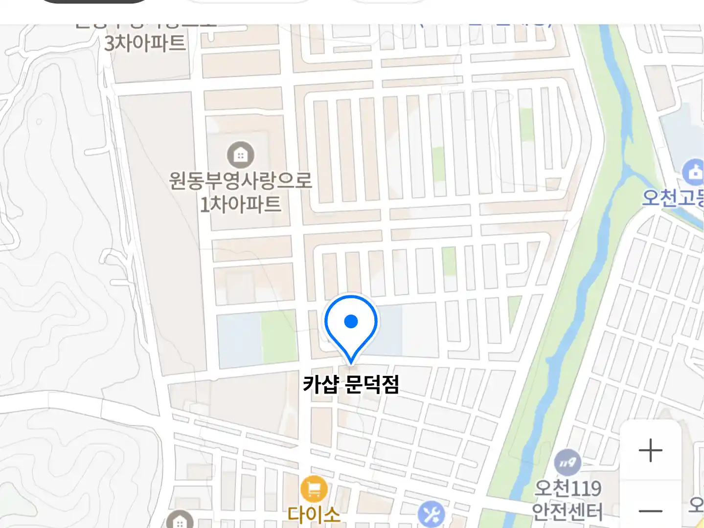 카샵 문덕점 위치