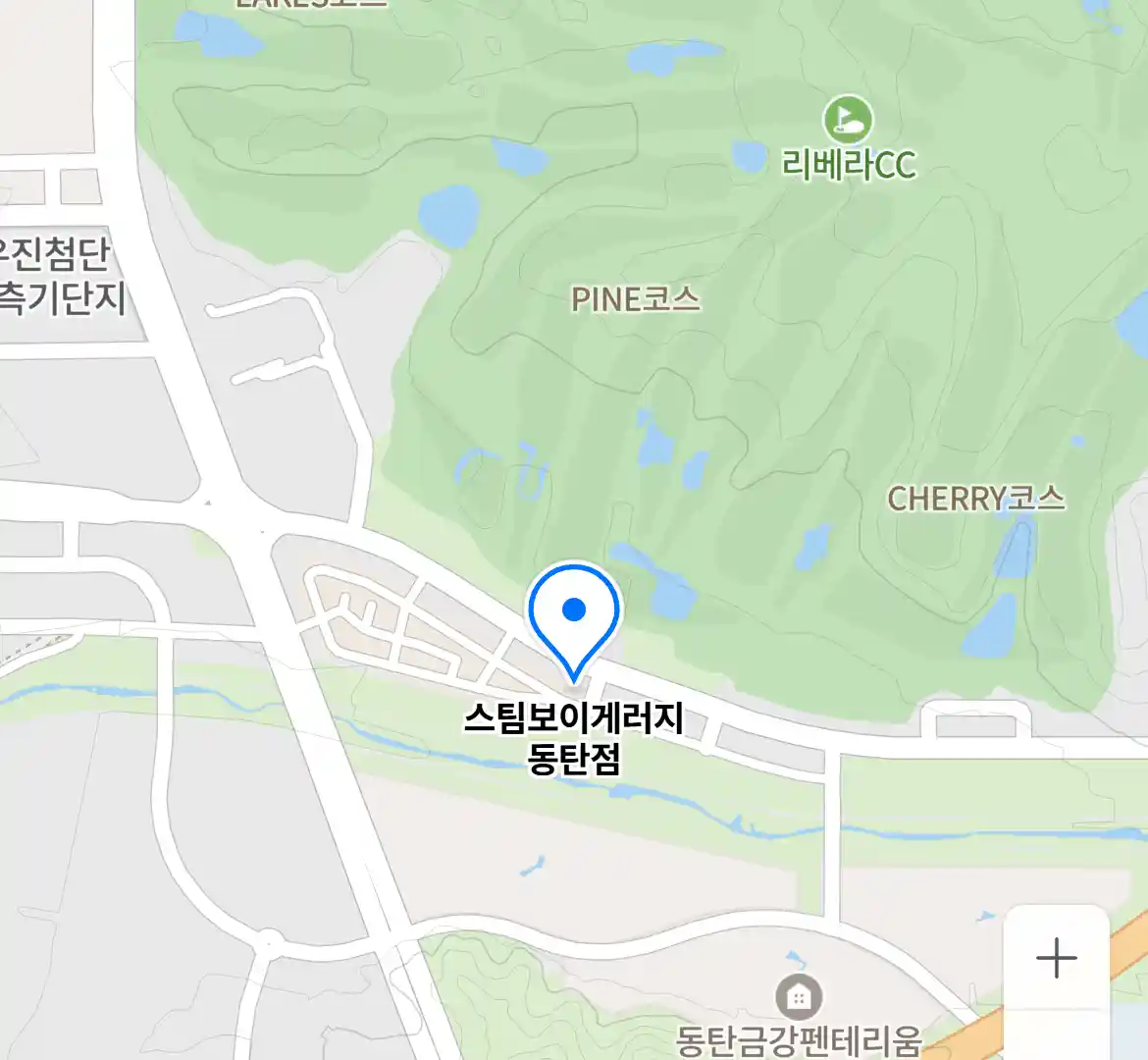 스팀보이게러지 동탄점 위치