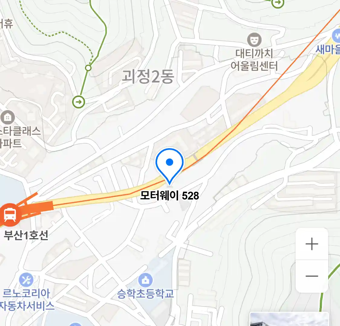 모터웨이 528 위치