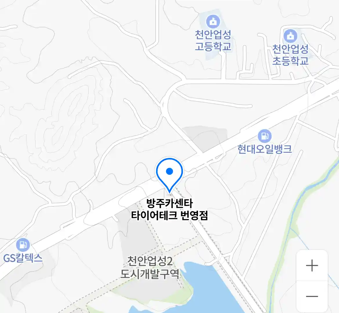 방주카센타 타이어테크 번영점 위치