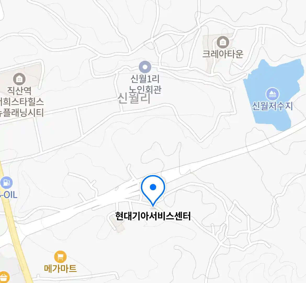 현대기아서비스센터 위치